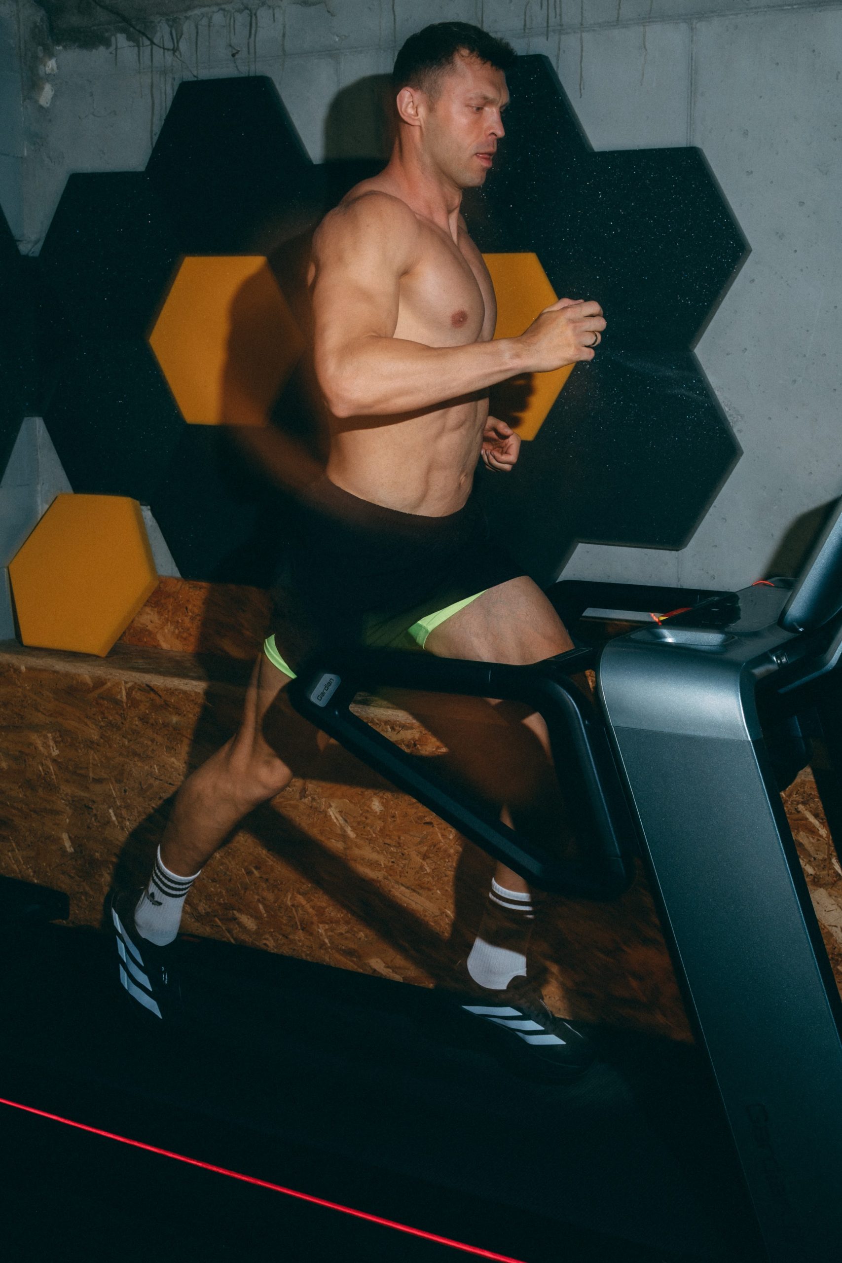 Trening na bieżni w FitLab Olsztyn – test wydolności VO2max